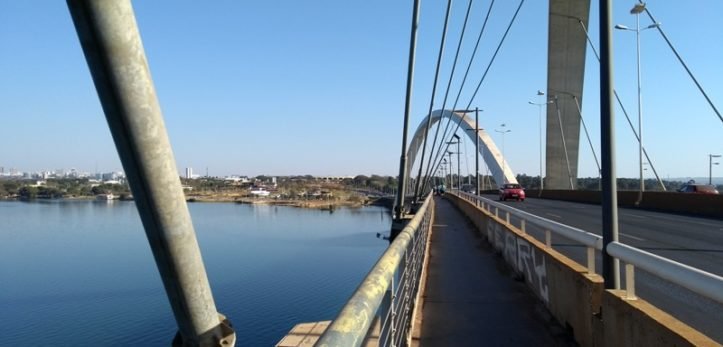 Brasília vista da Ponte JK