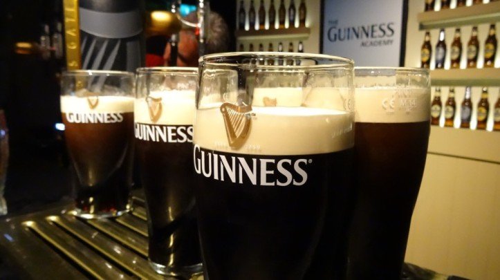 Cerveja Guinness, em Dublin